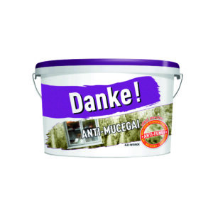 Danke! Vopsea lavabilă pentru interior Anti-mucegai 4 L