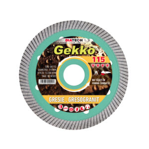 Disc diamantat pentru gresie Gekko115