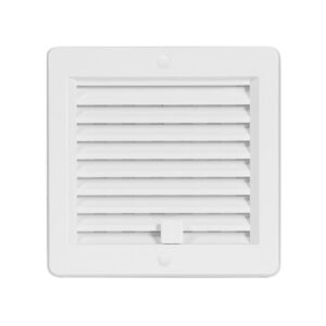 Rama aerisire cu jaluzele si inchizator 150 x 150 mm