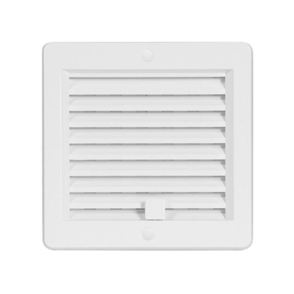 Rama aerisire cu jaluzele si inchizator 150 x 150 mm