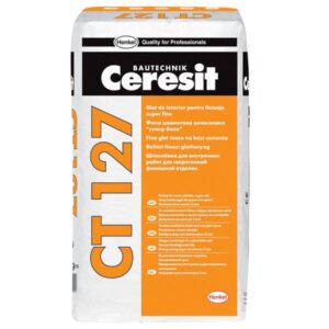 Glet pentru finisaje fine la interior Ceresit CT127 20 kg