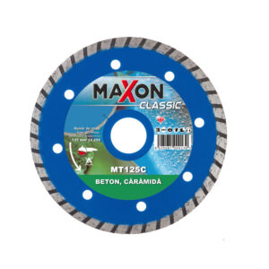 Disc diamantat pentru beton, cărămidă Maxon Turbo 125C