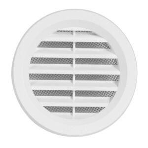 Rama de aerisire rotunda cu plasa Ø 7 cm