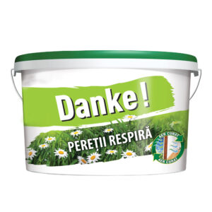 Lavabilă Danke! Peretii respiră 2,5 L