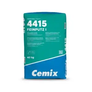 Tinci var-ciment pentru interior Cemix 4415 FEINPUTZ I, granulație fină, 40 Kg