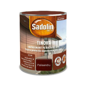 Impregnant pe baza de apa Sadolin Tinova pentru lemn palisandru 5 l