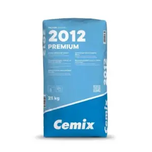 Tencuială manuală var-ciment Cemix 2012 PREMIUM, interior/exterior, 40 Kg