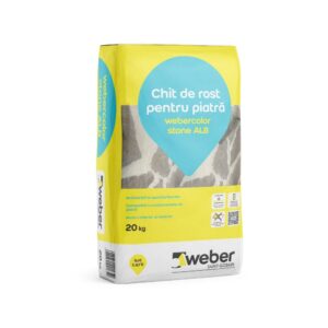 Chit de rost pentru piatră alb Webercolor stone 20 Kg