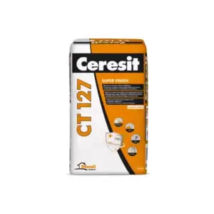 Ceresit CT 127 Super Finish – Glet de finisaj alb pe bază de ciment, interior, 20 kg