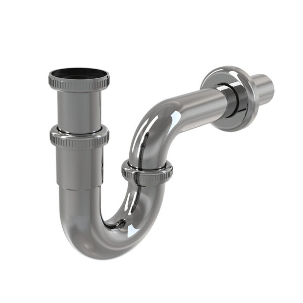 Sifon lavoar „U” DN32 cu piuliţă 5/4" metal