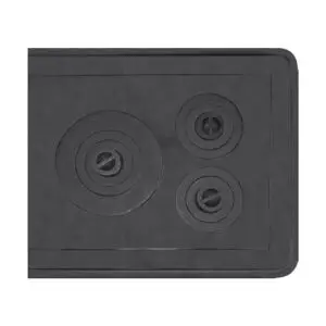 Plita pentru soba fonta 3OC cu rama 622x540 mm