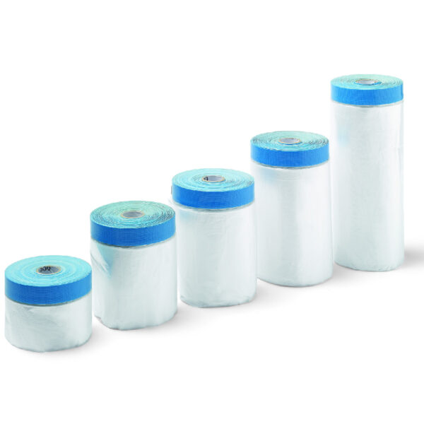 Banda adeziva de acoperire cu tesatura albastra rezistenta UV 110 cm x 20 m