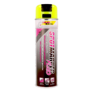 Vopsea spray pentru marcaje industriale Colormark Spotmarker, 500ml, galben fluorescent