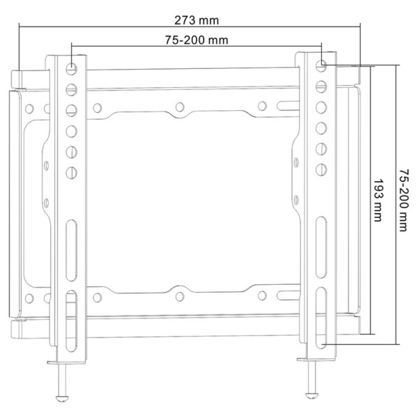 Suport universal TV LED 23 - 42 inch UCH0150 - imagine 5