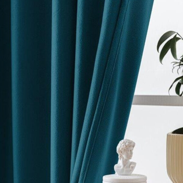 Draperie turquoise Velvet Amelie 5018-9 - imagine 2