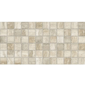 Gresie porțelanată Traver decor 60×30 cm bej, relief mozaic