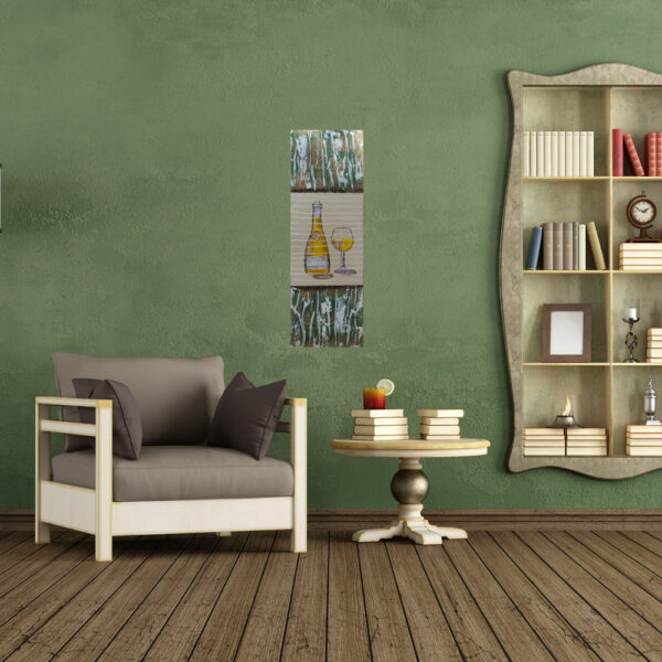 Tablou Chardonnay 90x30 cm - imagine 2