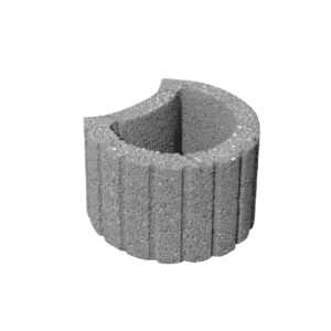 Jardiniera de gradina gri 30x20 cm