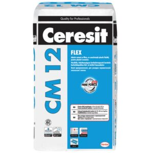 Adeziv flexibil Ceresit CM12 pentru gresie și faianță