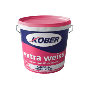 Vopsea lavabilă de interior Extraweiss 25 L - 40 kg
