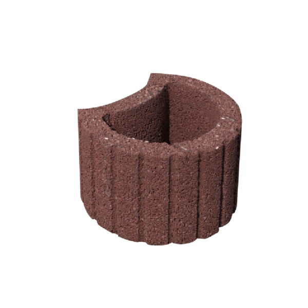 Jardiniera de gradina rosie 30x20 cm