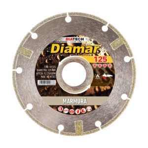 Disc diamantat pentru marmura Diamar 125