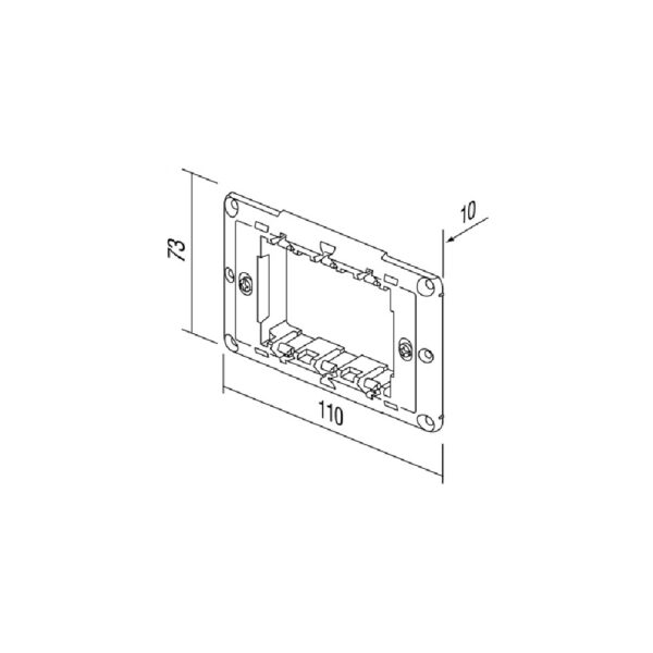 Modul rama fixare 3m TEM-NM30-B - imagine 3