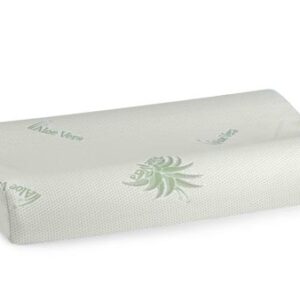 Perna ergonomica Memory Aloe Vera