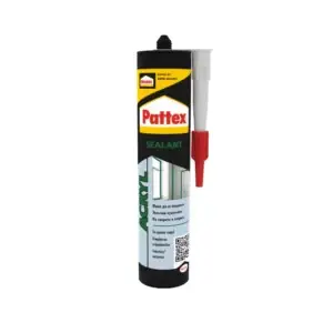 Pattex/Moment Acryl Pereți și Tavane – Etanșant acrilic pentru fisuri, alb, 280 ml
