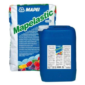 Hidroizolatie flexibila bicomponenta MAPEI MAPELASTIC A+B (SAC 24KG+BIDON 8KG)