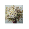 Tablou Geranium alb 60 x 60 cm 218-OPE3108A