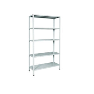 Raft metalic alb Eurokit 186x100x40 cm