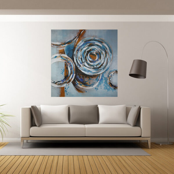 Tablou Aquamarine 100x100 cm - imagine 2