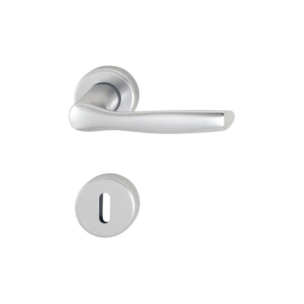 Set rozeta interior argintiu Milano 143/88K/88KS-F1MATE