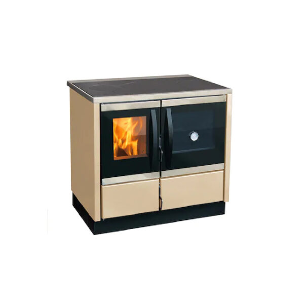 Soba tip centrala MBS Thermo Rocky Albă/Crem/Bordeaux - imagine 2