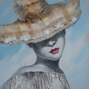Tablou Madame 80x80 cm