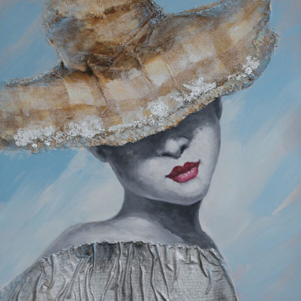 Tablou Madame 80x80 cm