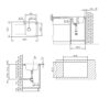 Chiuveta bucatarie soft composit Pyramis Level Artithek 1B1D stanga - imagine 2