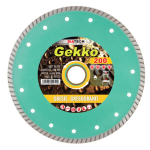 Disc diamantat pentru gresie Gekko200