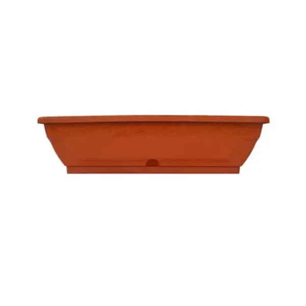 Jardiniera Lalea cu tava maro 80 cm
