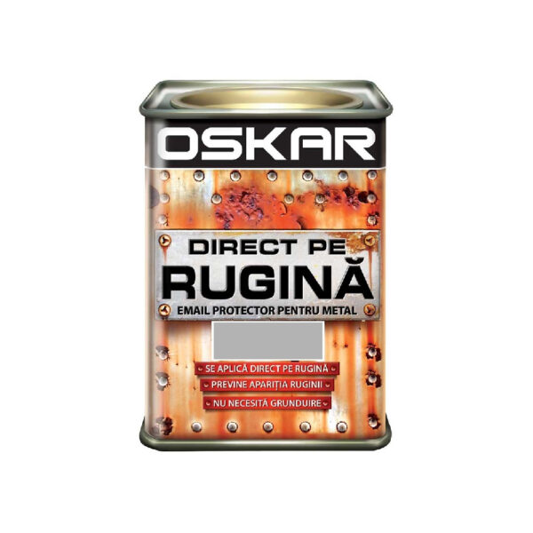 Oskar Direct pe Rugină – gri lucios 0,5 L