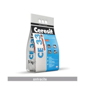 CE 33 Chit de rosturi gresie si faianta 5 Kg- Antracite