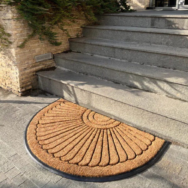 Covoras intrare Jumbo fibra de cocos maro 120x75x2.20 cm - imagine 2