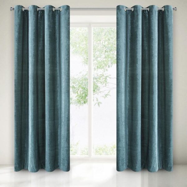 Draperie albastra Chenill FR2002 - imagine 2