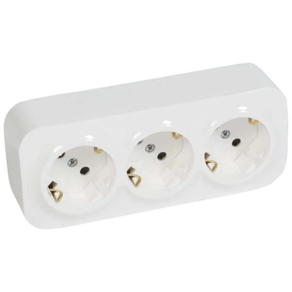 Priză triplă CP 16A Forix IP2X