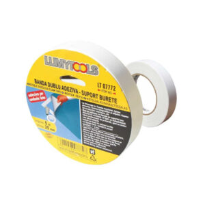 Banda dublu adeziva, suport burete 25 mm x 5 m -  LT07772