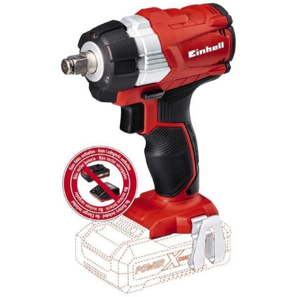 Masina pentru insurubat-desurubat cu impact Einhell PXC TE-CW 18 Li Brushless-Solo