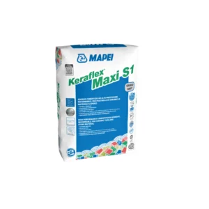 Adeziv flexibil pentru plăci mari Mapei KERAFLEX MAXI S1, C2TE S1, gri, interior/exterior, 25 Kg