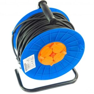 Derulator cablu 4 prize, 25 m