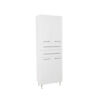 Dulap de baie seria 008-MDF vopsit alb